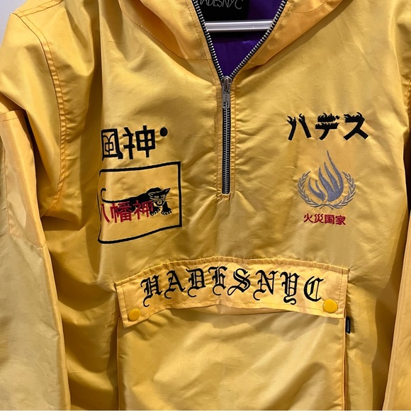 HadesNYC Luxury Windbreaker in Gold - Picture 4 of 7